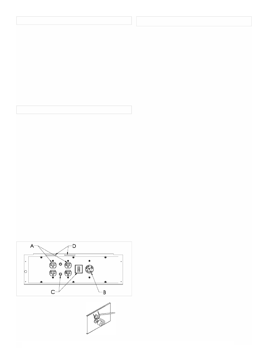 Limited warranty, Control panel major generator features | Powermate PMC525300 User Manual | Page 2 / 8