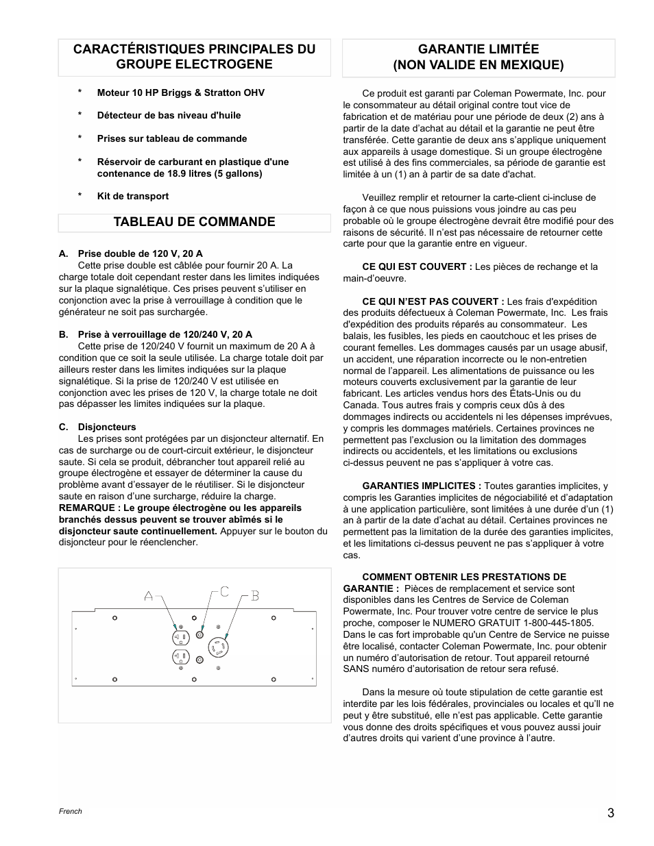 Powermate PM0545006 User Manual | Page 3 / 8