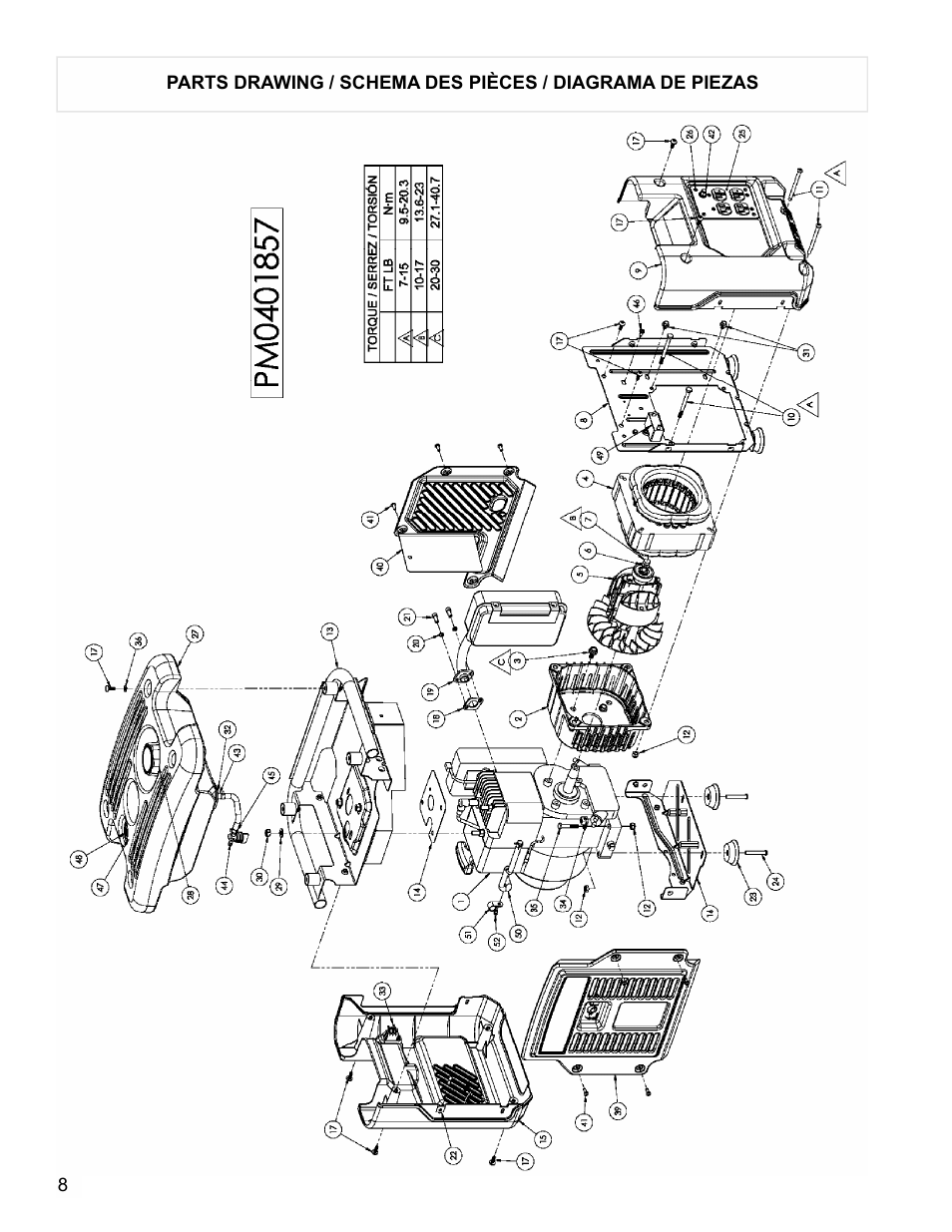 Powermate PM0401857 User Manual | Page 8 / 12