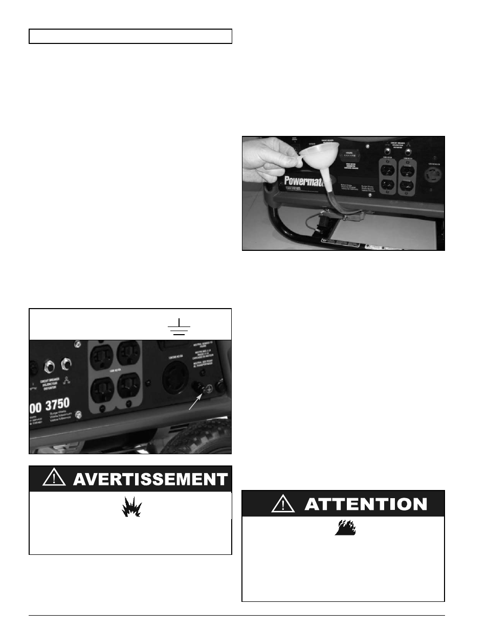Powermate VX POWER SERIES PM0103007 User Manual | Page 18 / 44