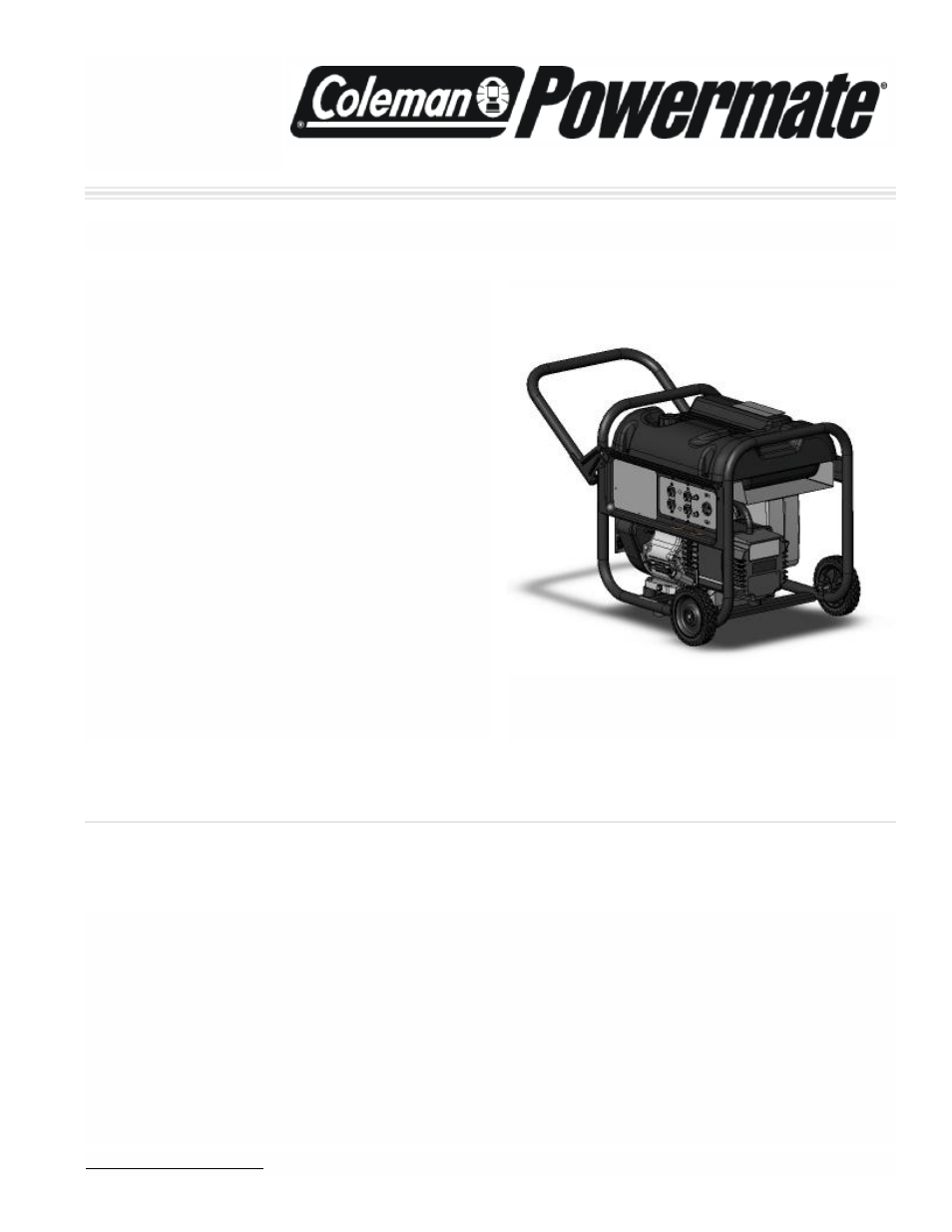 Powermate PM0435003 User Manual | 12 pages
