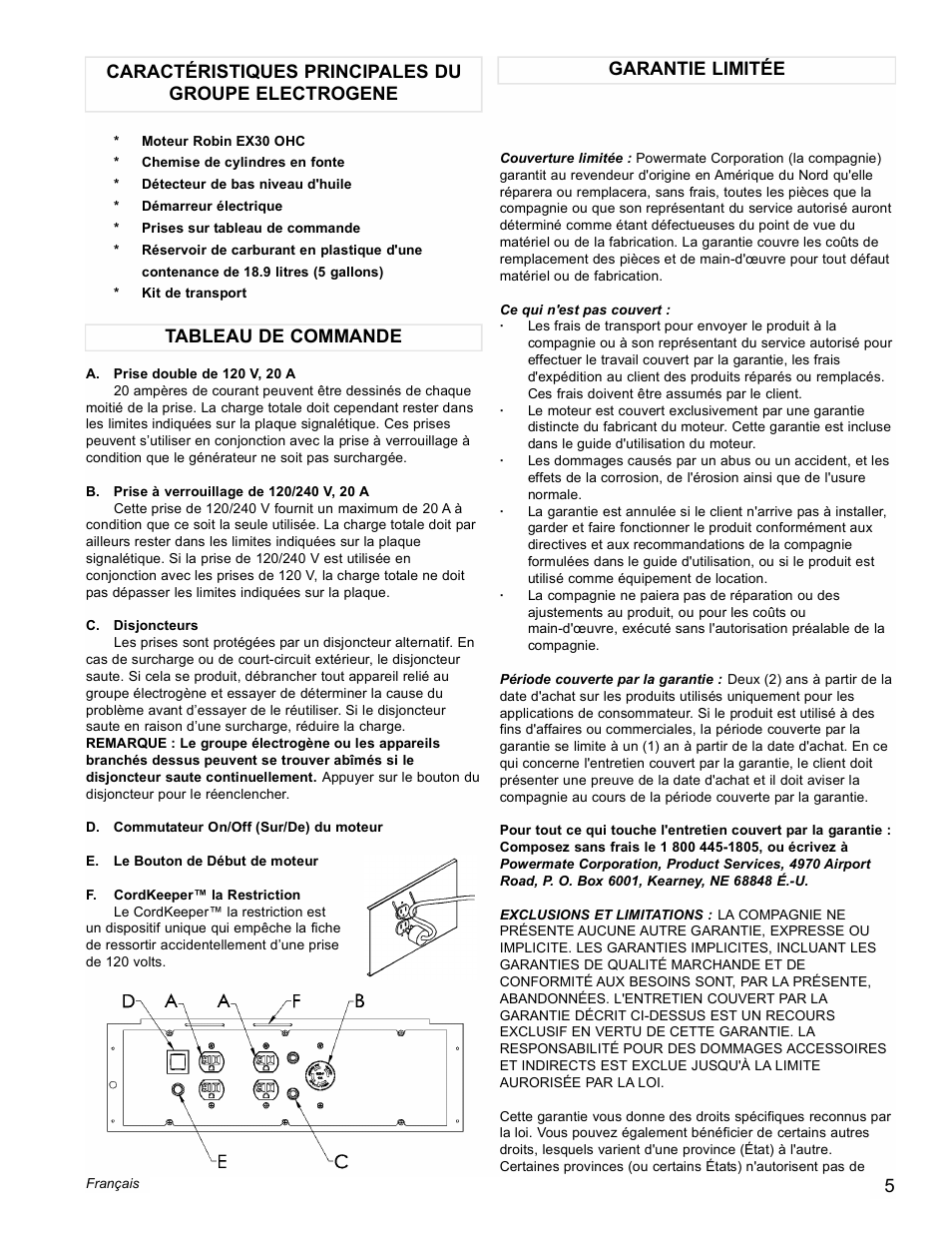 Powermate PM0435004 User Manual | Page 5 / 16