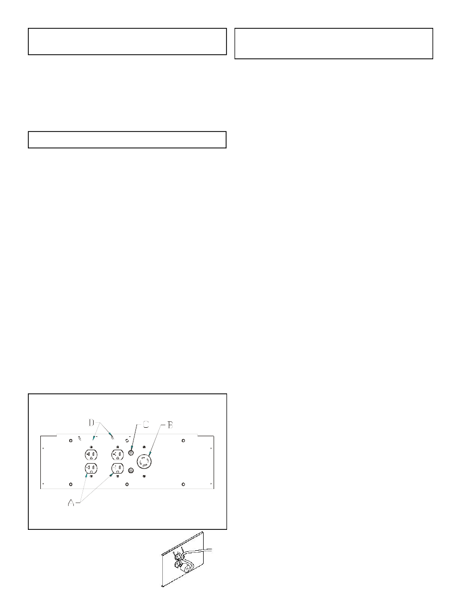 Panel de control | Powermate PM0535202.05 User Manual | Page 4 / 8