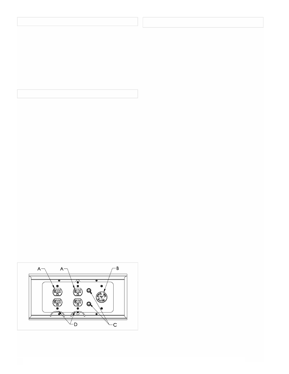 Limited warranty, Control panel major generator features | Powermate PM0543250.01 User Manual | Page 2 / 12