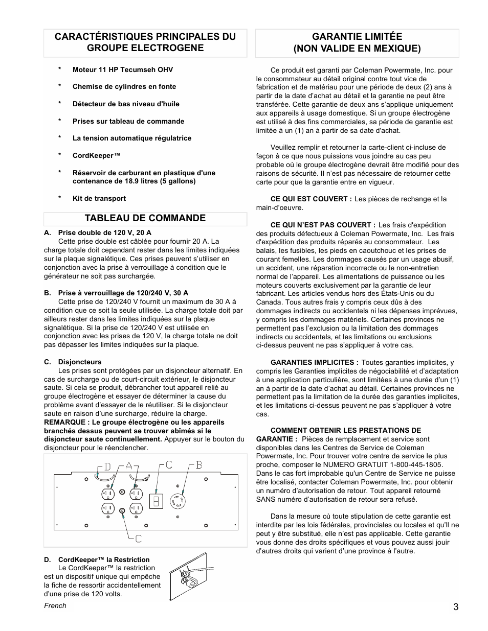 Powermate PC0525300.19 User Manual | Page 3 / 8
