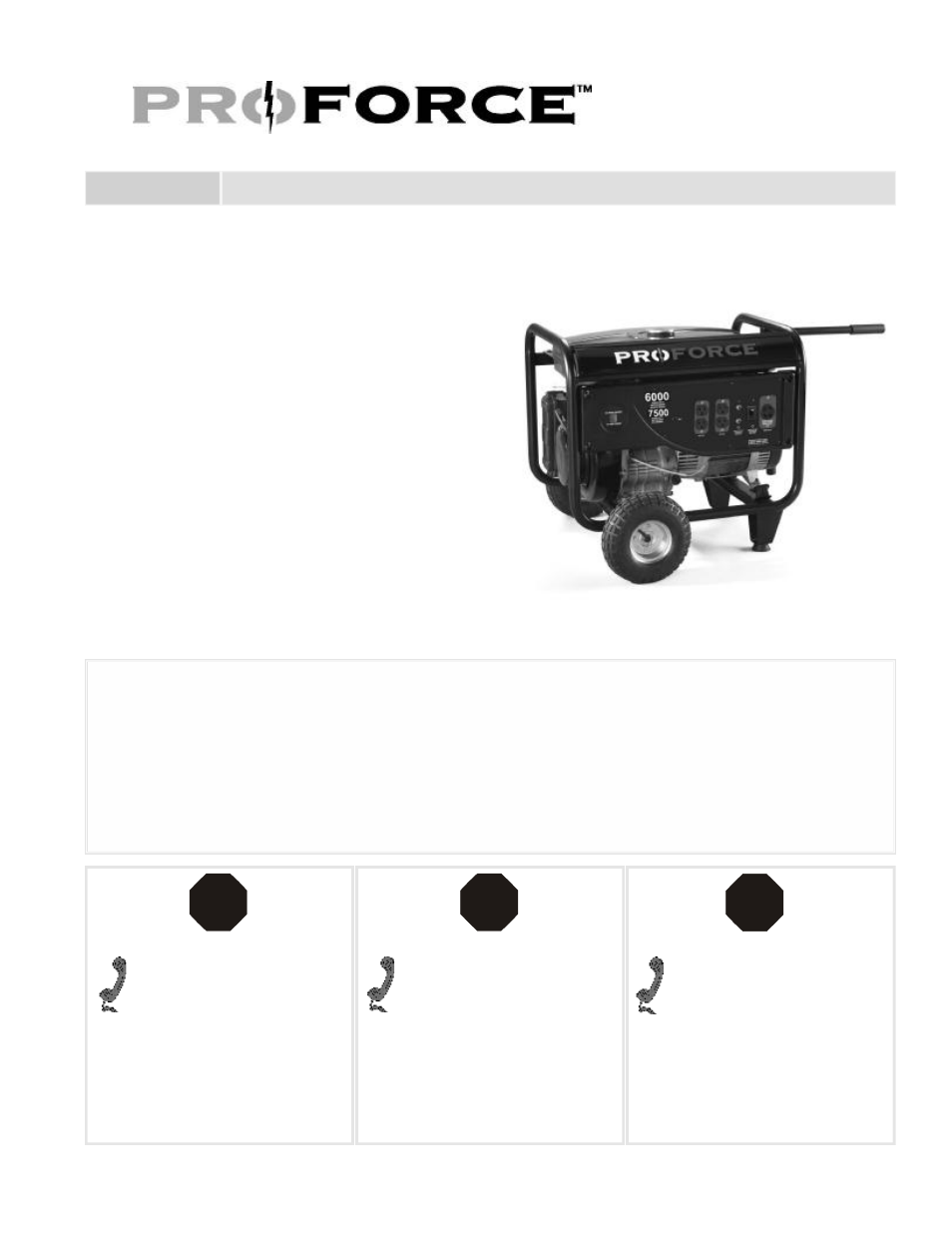 Powermate PMC106000 User Manual | 44 pages