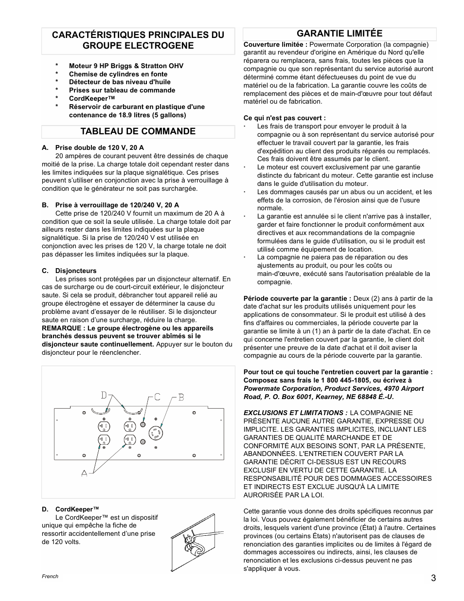 Powermate PMA535202 User Manual | Page 3 / 8