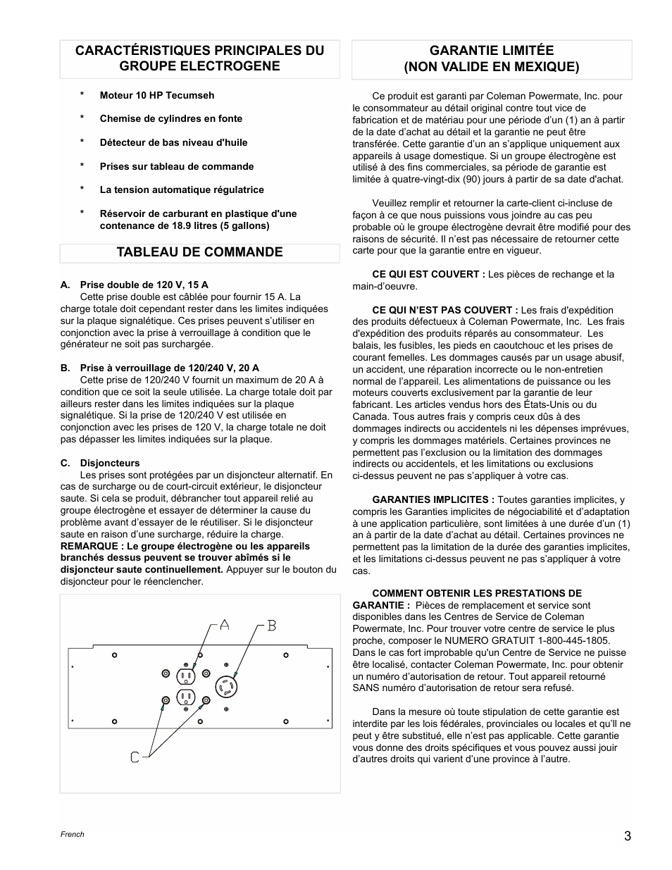 Powermate PC0525302.05 User Manual | Page 3 / 8