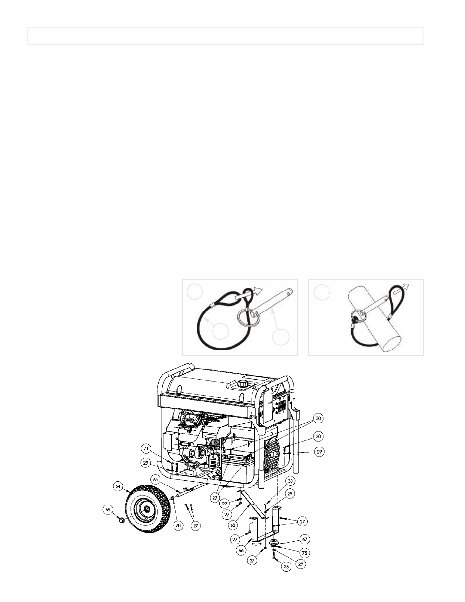 Portability kit installation | Powermate PMC601200 User Manual | Page 4 / 16