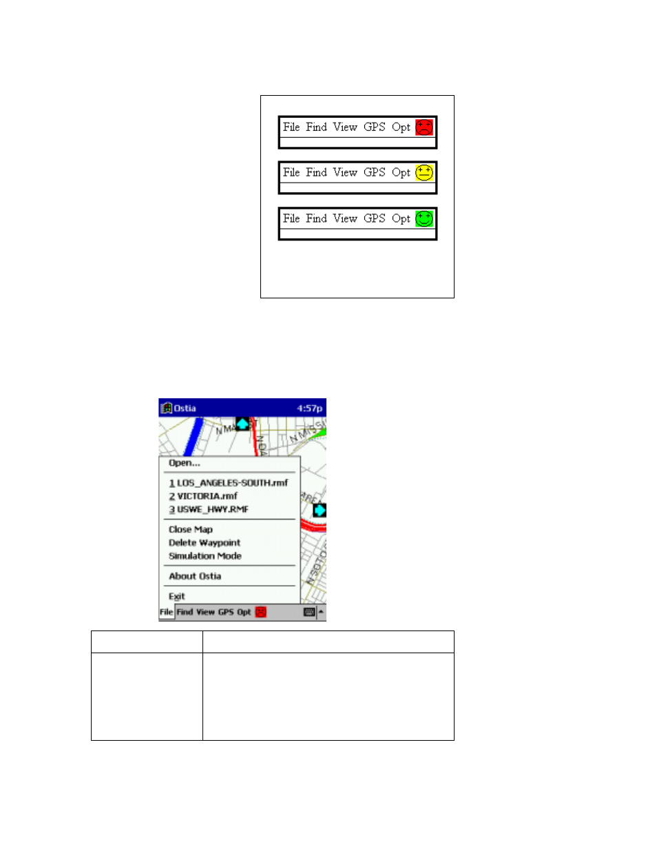 1 ostia menus | Pharos Science & Applications 2002 User Manual | Page 7 / 19
