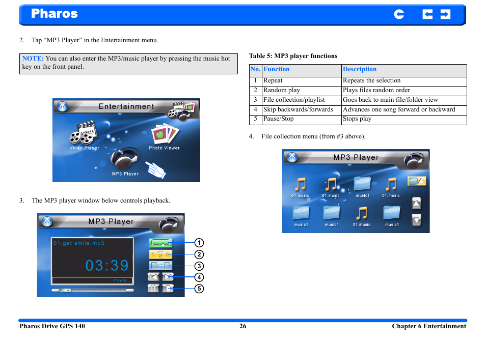 Pharos | Pharos Science & Applications 140 User Manual | Page 26 / 37