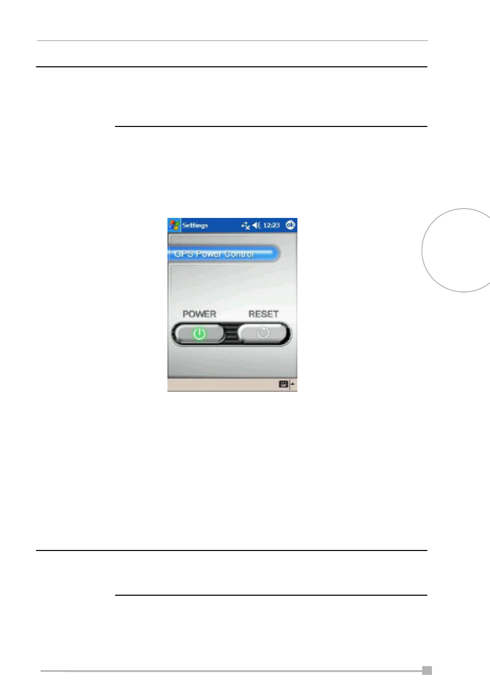 Using gps power control | Pharos Science & Applications 505 User Manual | Page 40 / 50