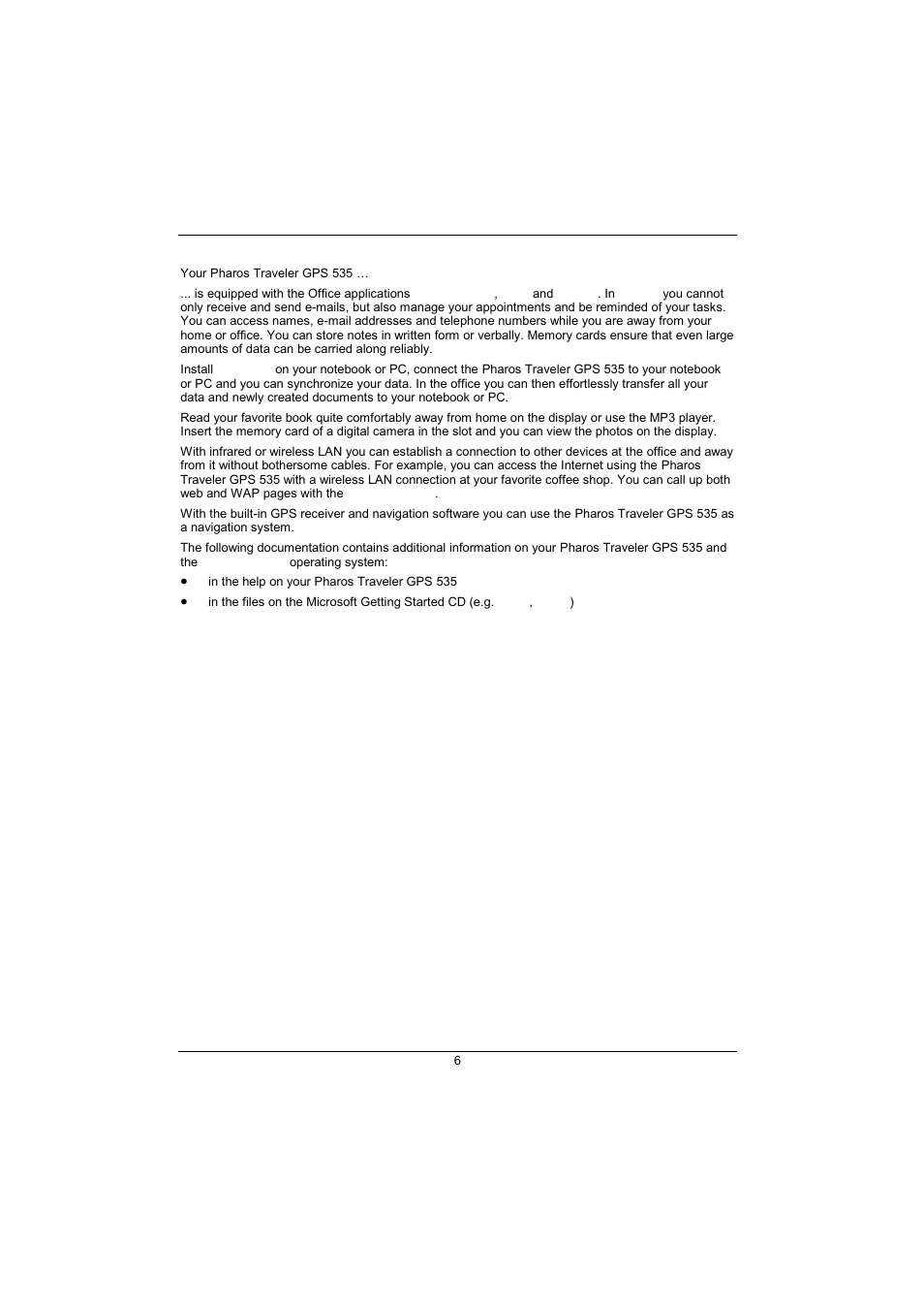 Pharos Science & Applications 535 User Manual | Page 8 / 51