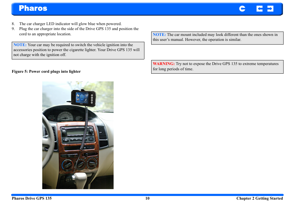Pharos | Pharos Science & Applications 135 User Manual | Page 10 / 26