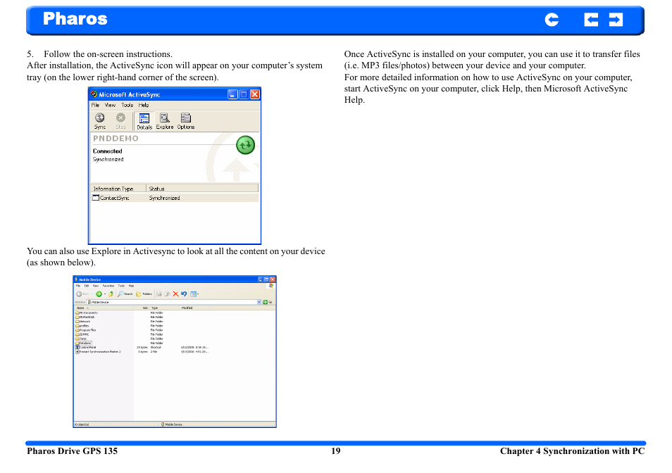 Pharos | Pharos Science & Applications 135 User Manual | Page 19 / 26