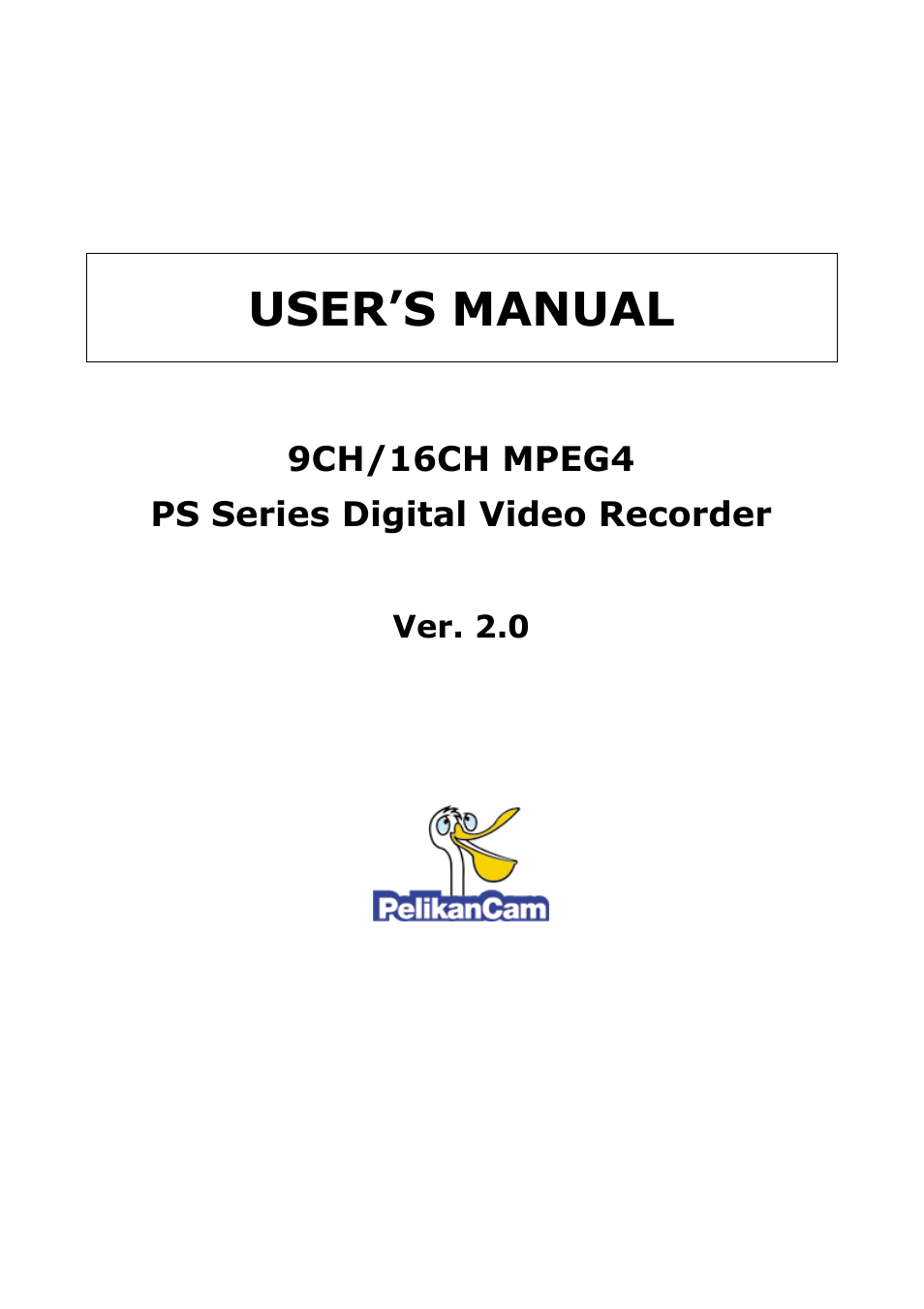 Pelikan 9CH User Manual | 68 pages