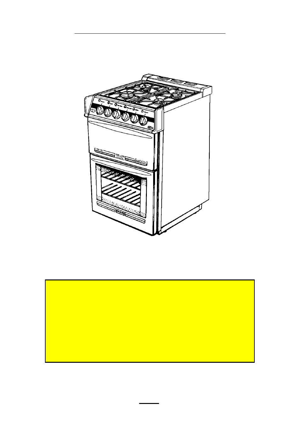 Installation instructions, For your safety | Parkinson Cowan SONATA 50GX User Manual | Page 34 / 44