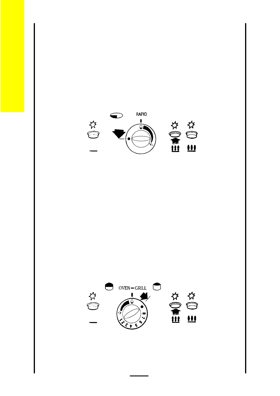 Lighting the cooker, Hotplate, Grill/second oven | Grill | Parkinson Cowan SONATA 50GX User Manual | Page 4 / 44