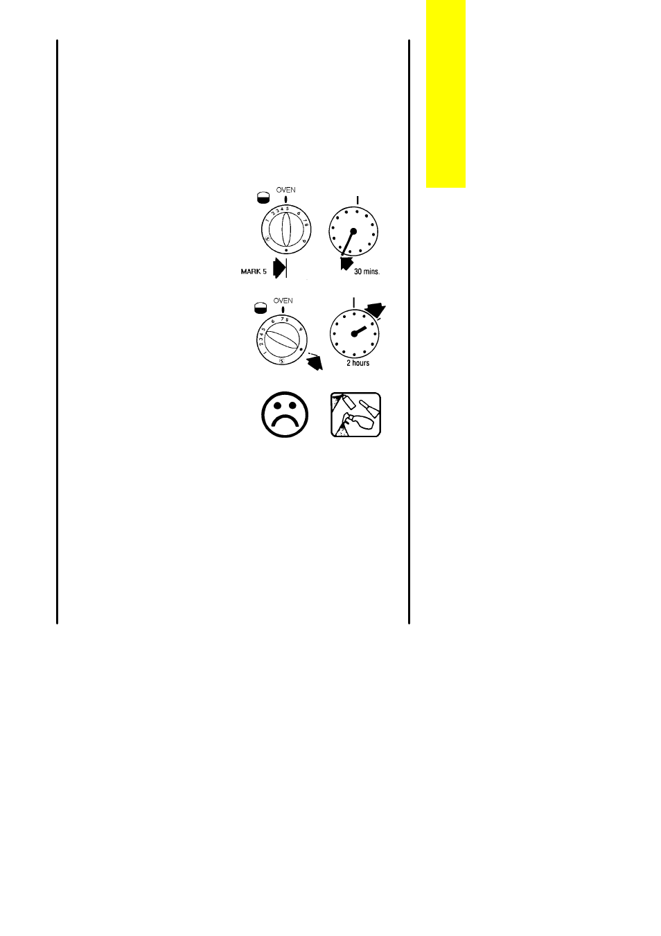 Oven cleaning cycle, General | Parkinson Cowan SIG 504 User Manual | Page 25 / 44