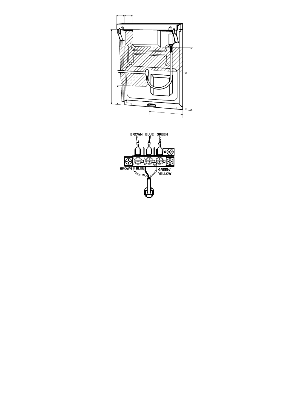 S i g 5 0 4, Connecting to gas, Connection to the electricity supply | Parkinson Cowan SIG 504 User Manual | Page 40 / 44