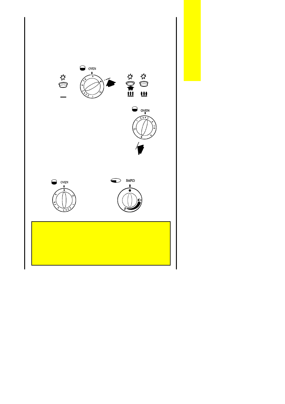 The oven, For your safety | Parkinson Cowan SIG 504 User Manual | Page 5 / 44