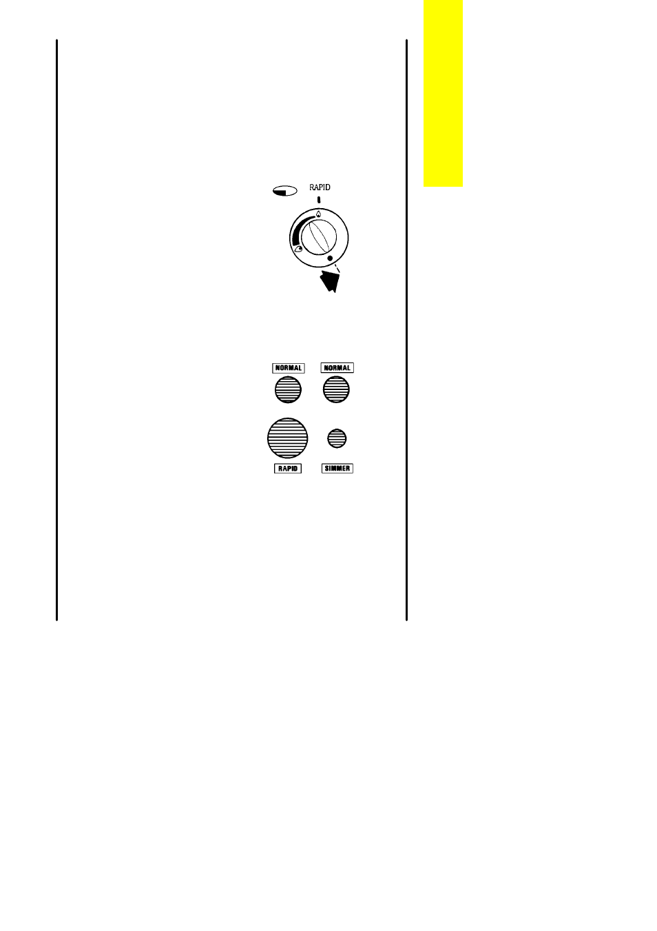 The hotplate, Heat control, Burner sizes | Parkinson Cowan SIG 504 User Manual | Page 9 / 44
