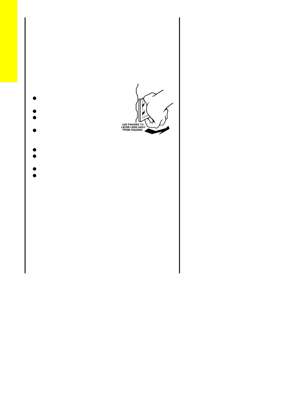 Replacing the oven light bulb | Parkinson Cowan SIG 555 User Manual | Page 38 / 56