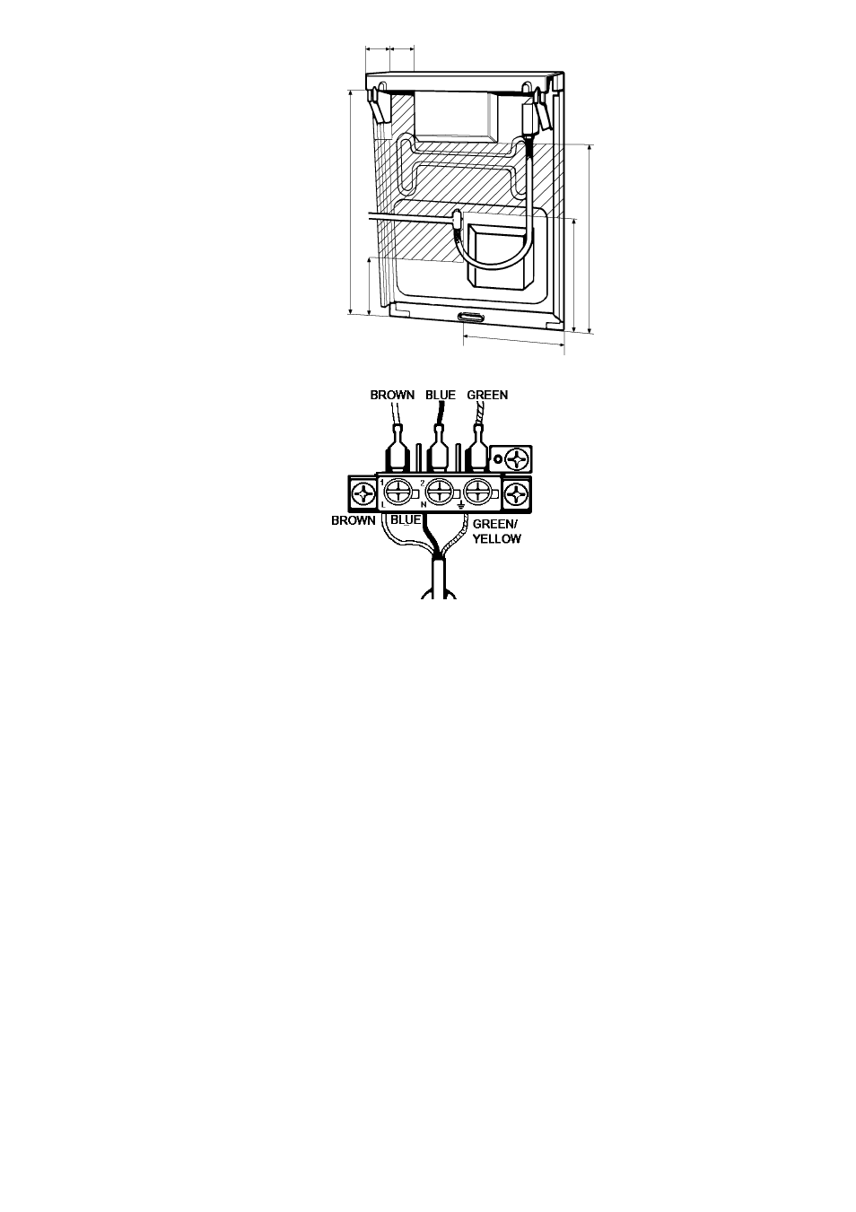 Connecting to gas, Connection to the electricity, Supply | Parkinson Cowan SIG 555 User Manual | Page 48 / 56