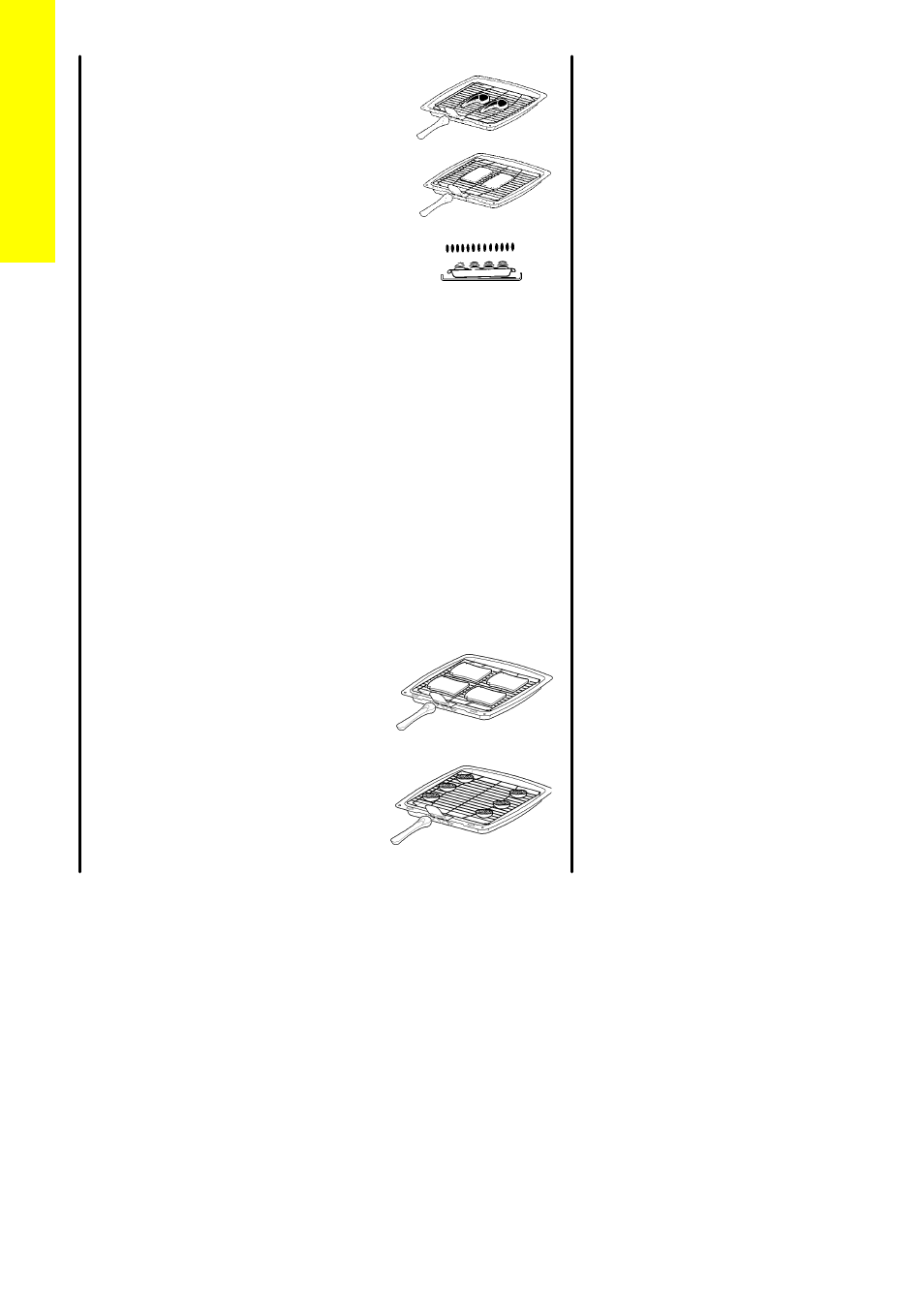 Cooking positions, General, Preheating | Positioning food on the grid | Parkinson Cowan SIG 555 User Manual | Page 8 / 56