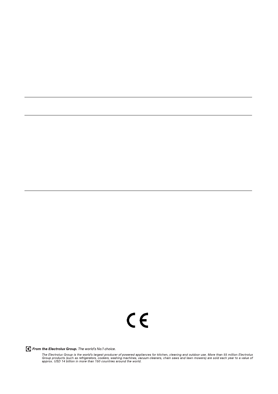 Important notice | Parkinson Cowan SG 553 User Manual | Page 52 / 52