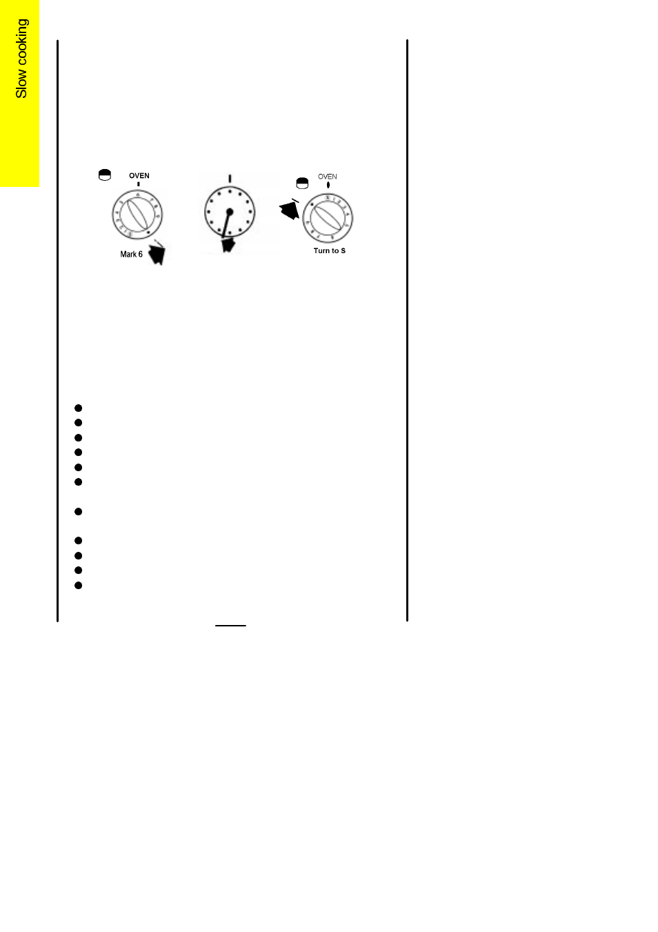 Slow cooking, Food preparation - slow cooking | Parkinson Cowan LYRIC 50M User Manual | Page 16 / 40