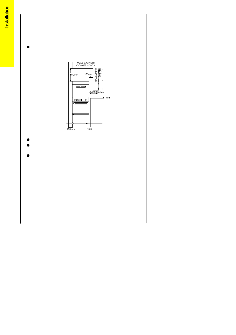 Cooker dimensions | Parkinson Cowan LYRIC 50M User Manual | Page 24 / 40