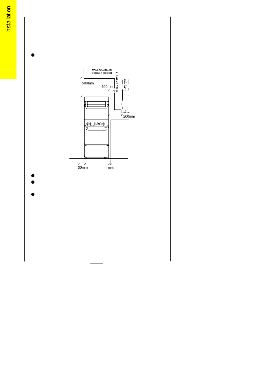 Cooker dimensions | Parkinson Cowan Renown GR User Manual | Page 24 / 40