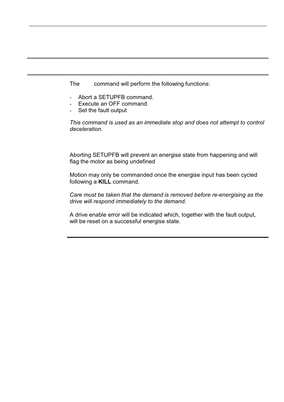 K kill, Kill | Parker  Products ViX250AE User Manual | Page 100 / 136