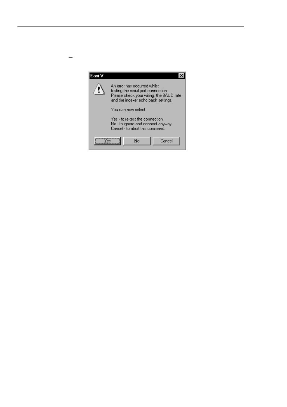 Communication problems | Parker  Products ViX250AE User Manual | Page 115 / 136