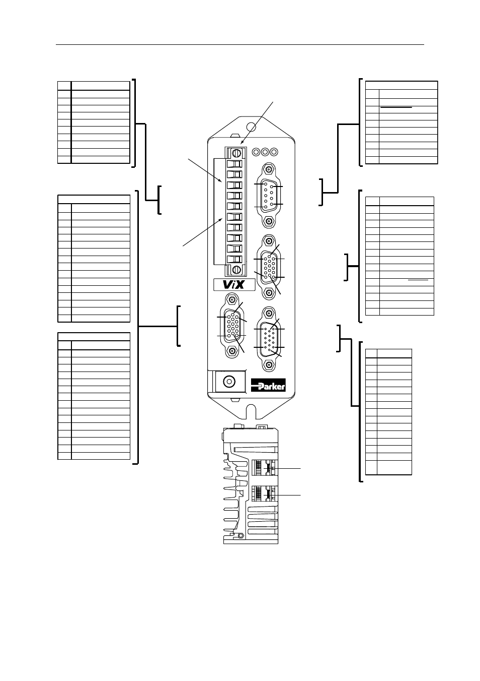 Vix ae servo drive user guide | Parker  Products ViX250AE User Manual | Page 136 / 136