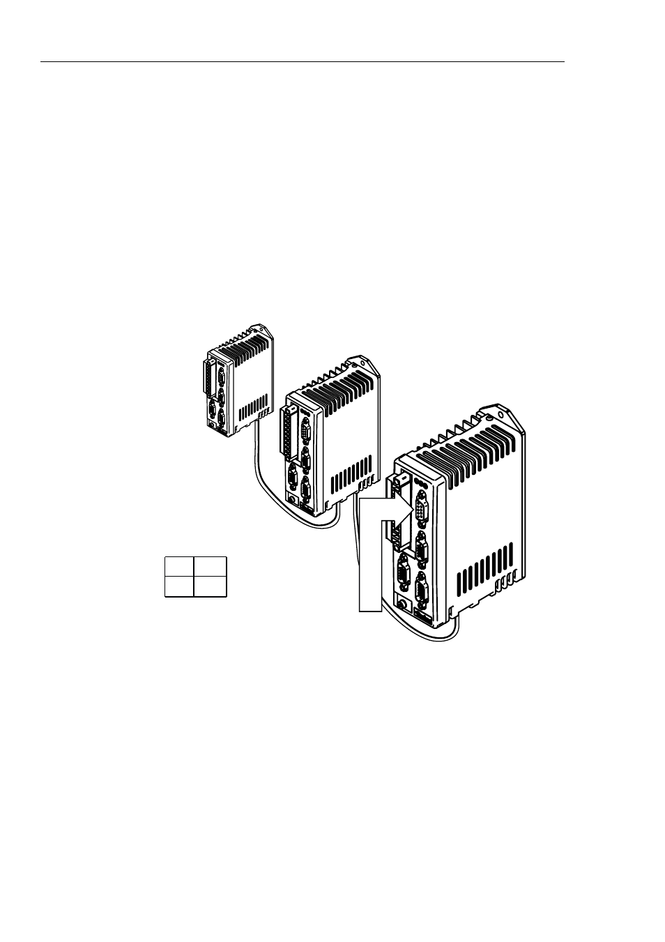 Communication daisy chain | Parker  Products ViX250AE User Manual | Page 55 / 136