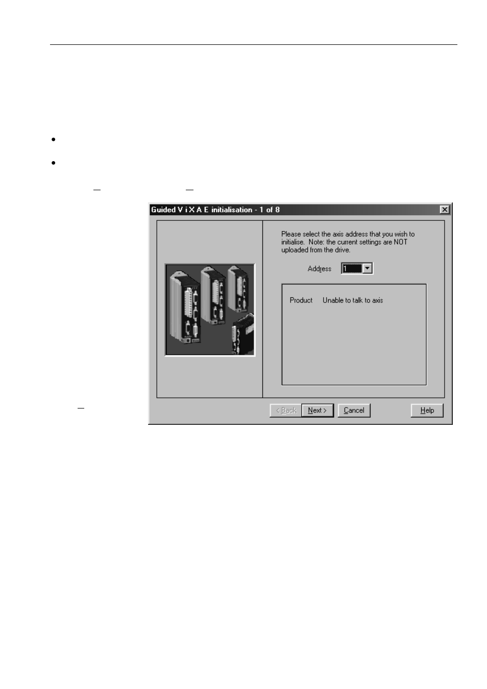 Utilities menu selections | Parker  Products ViX250AE User Manual | Page 86 / 136