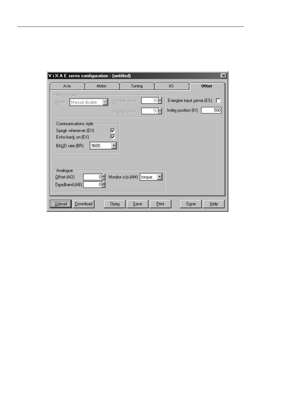 Servo setup | Parker  Products ViX250AE User Manual | Page 91 / 136