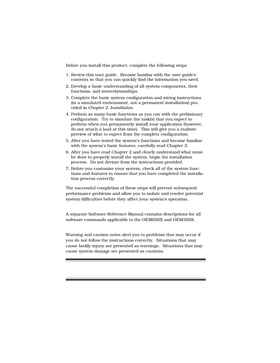Parker  Products OEM650X User Manual | Page 6 / 58