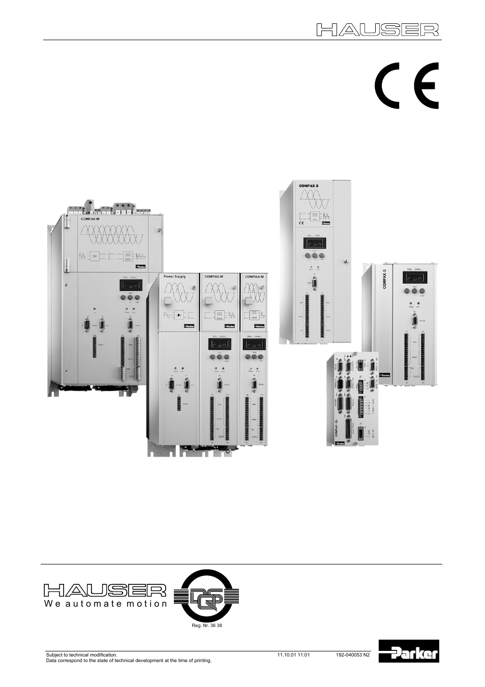 Parker  Products COMPAX-M /-S (L) User Manual | 242 pages