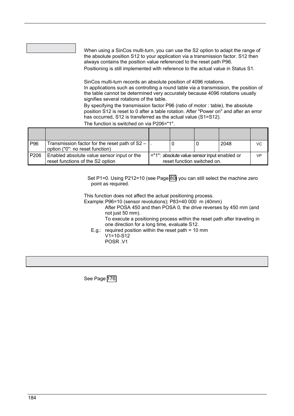 Option s3 for linear motors, Accessories and options, Compax-m / -s | 4 option s3 for linear motors | Parker  Products COMPAX-M /-S (L) User Manual | Page 184 / 242