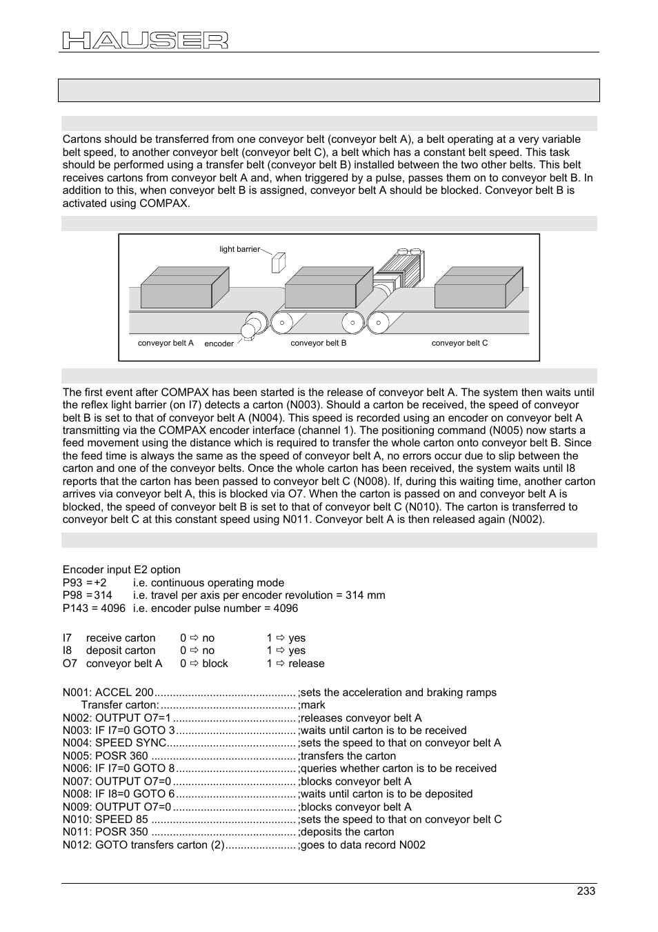 Speed sync, 5 speed sync | Parker  Products COMPAX-M /-S (L) User Manual | Page 233 / 242