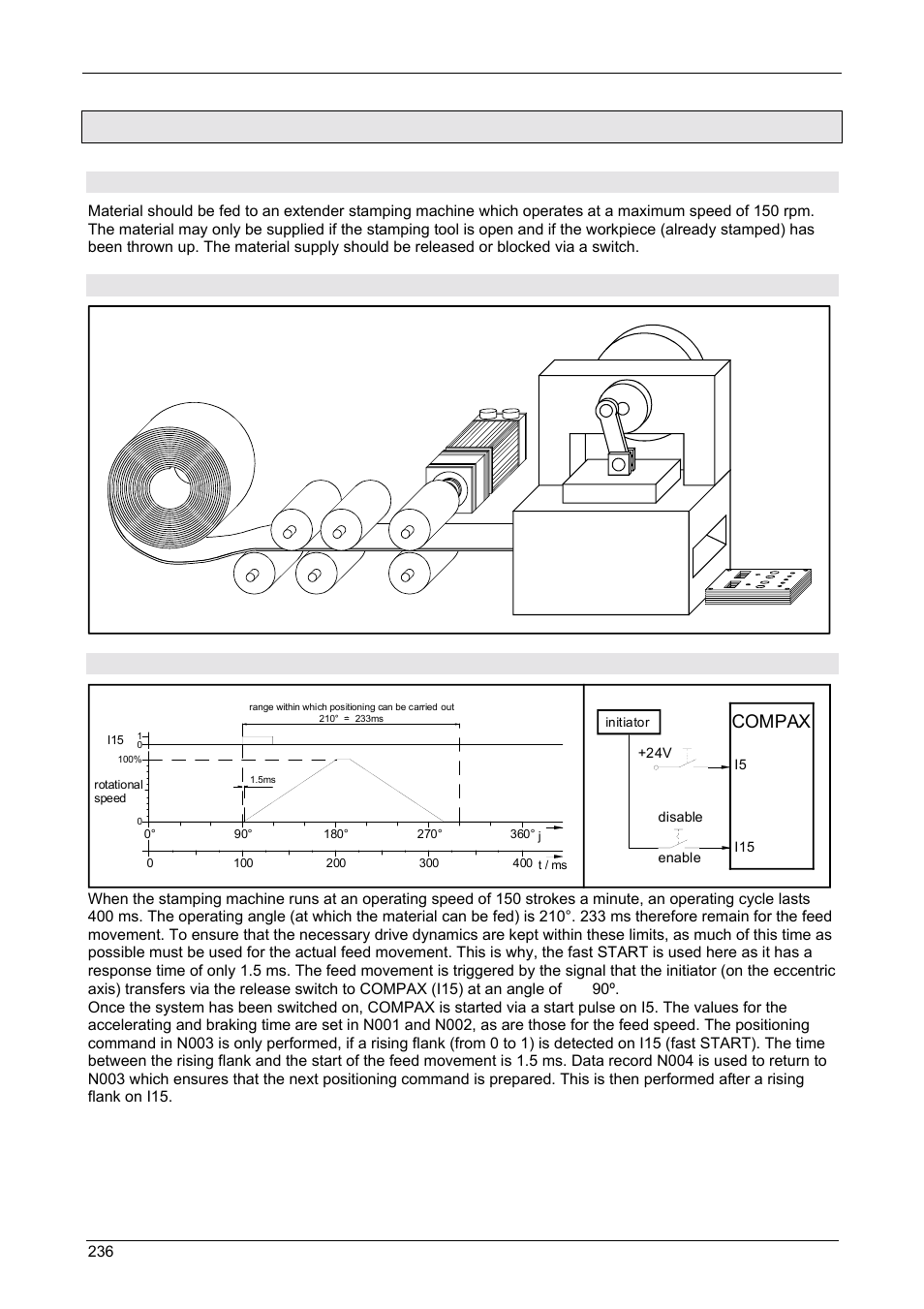 Fast start, 7 fast start, Application examples | Compax-m/s, Application, Assignments: function, Compax | Parker  Products COMPAX-M /-S (L) User Manual | Page 236 / 242