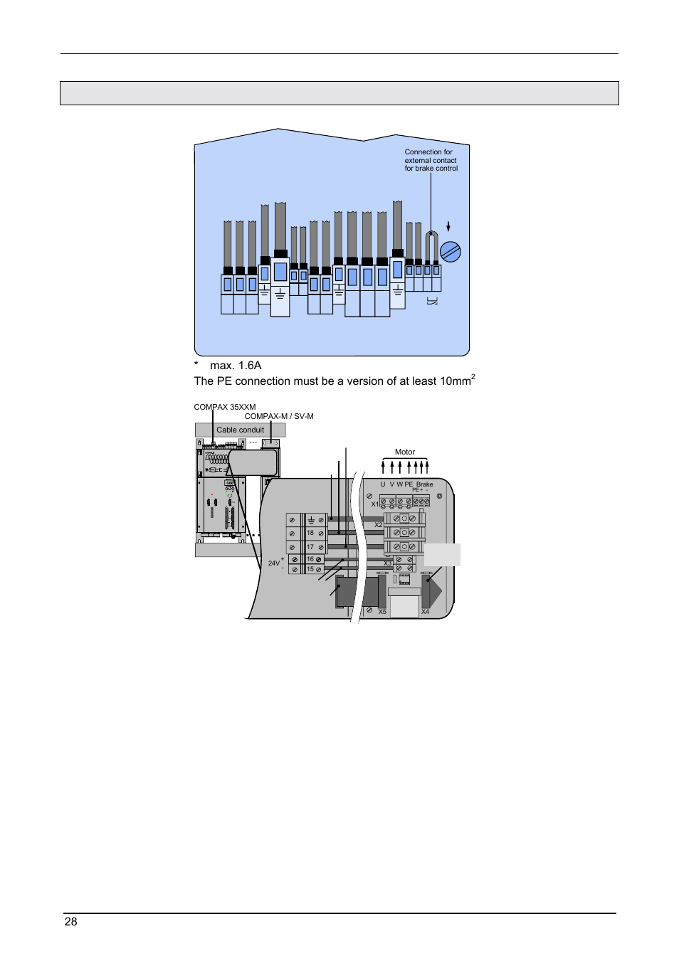 Wiring compax 35xxm, Start-up manual, Compax-m / -s | 3 wiring compax 35xxm | Parker  Products COMPAX-M /-S (L) User Manual | Page 28 / 242