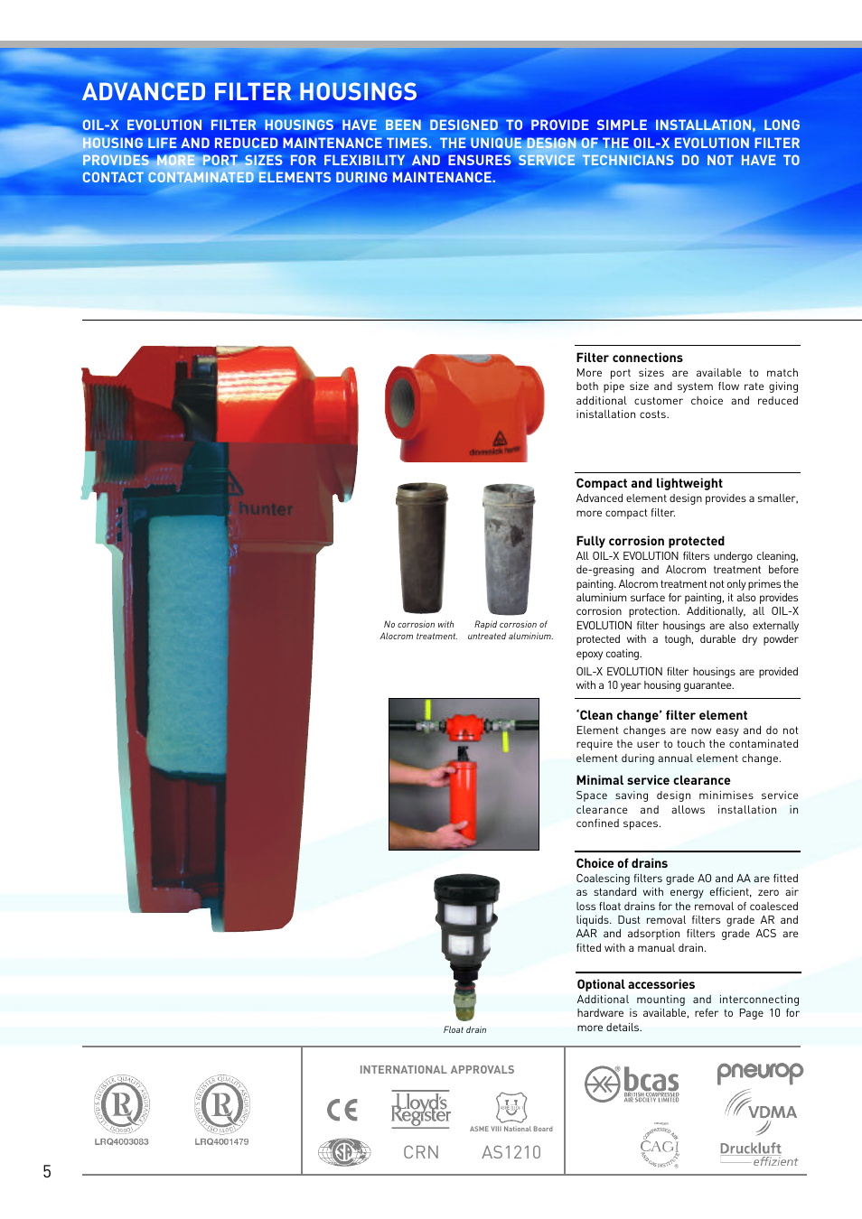 Advanced filter housings, As1210 | Parker  Products OIL-X EVOLUTION User Manual | Page 6 / 12