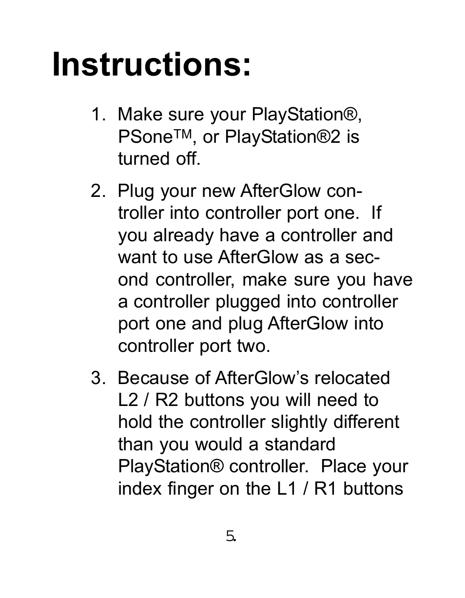 Instructions | Pelican PL-678 User Manual | Page 7 / 12