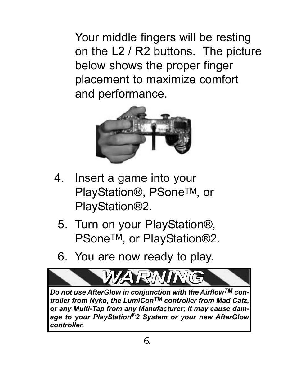 Warning w wa ar rn niin ng g | Pelican PL-678 User Manual | Page 8 / 12