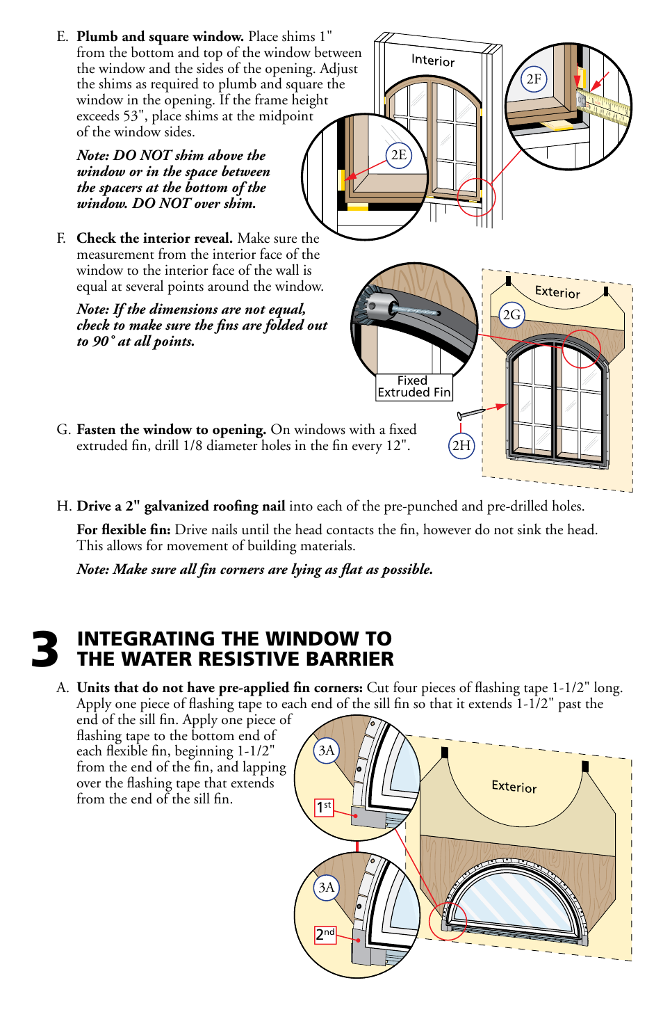 Pella Typical Wood Frame Construction 801U0102 User Manual | Page 4 / 8