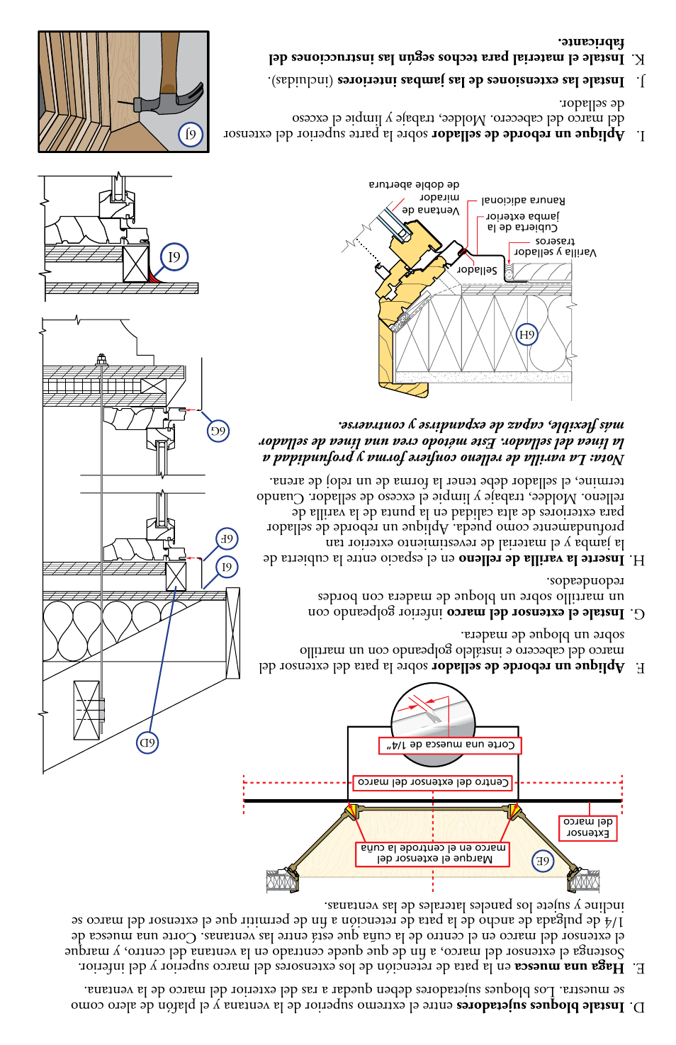 Pella Bay and Bow window with seat board 80AT0102 User Manual | Page 10 / 16